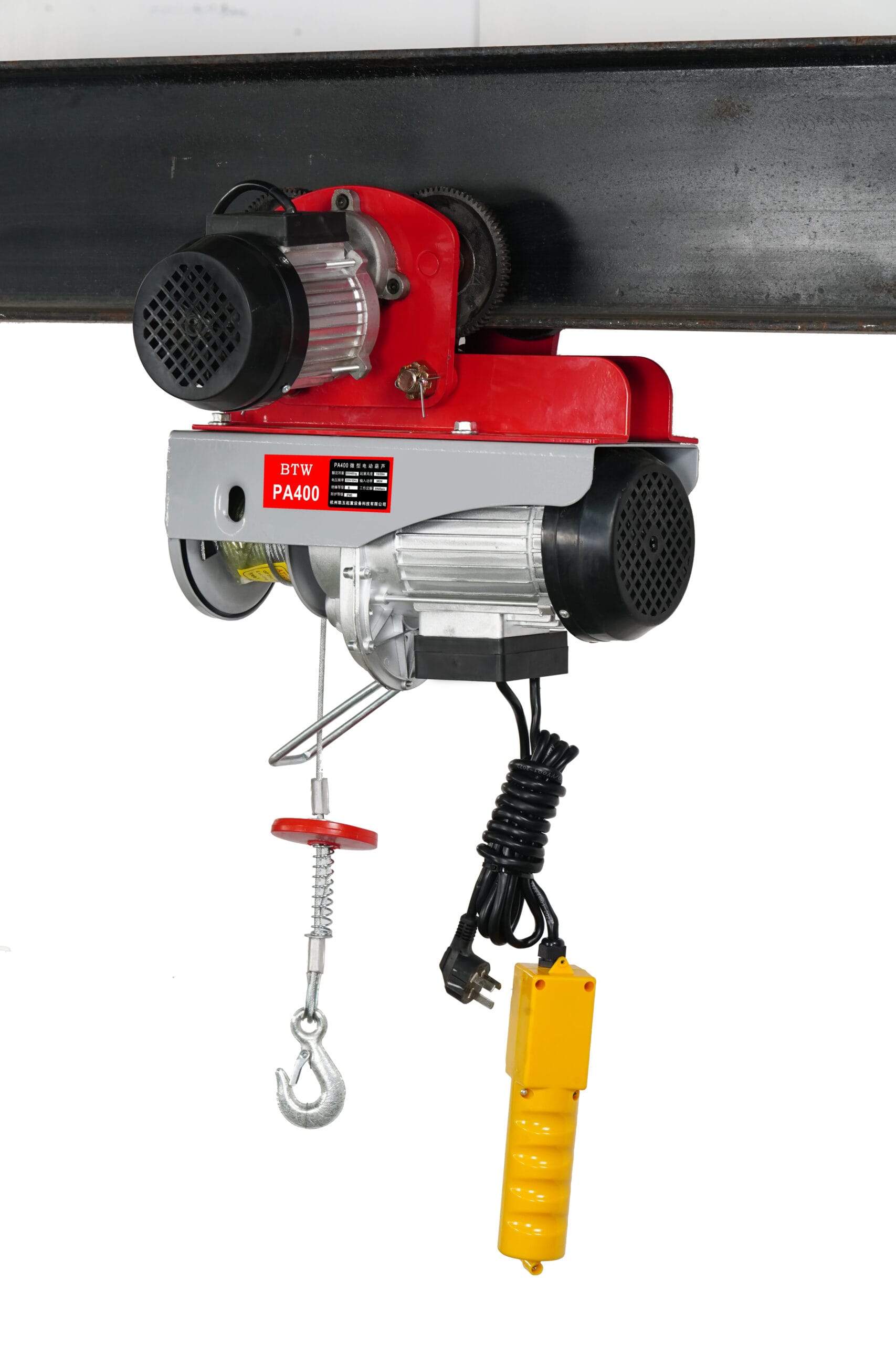 Running Type Mini Electric Hoist 200kg-1200kg Running Type Mini Electric Hoist with Motorized Trolley