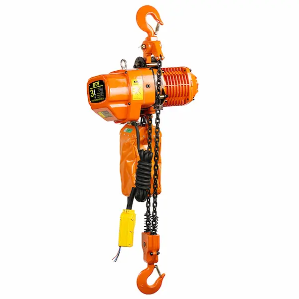 fixed type 3 Ton double chain Electric Chain Hoist