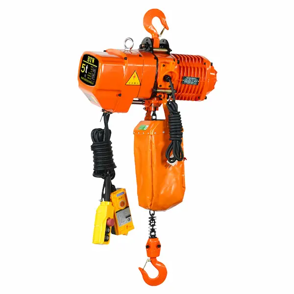 fixed type 5 Ton single chain Electric Chain Hoist