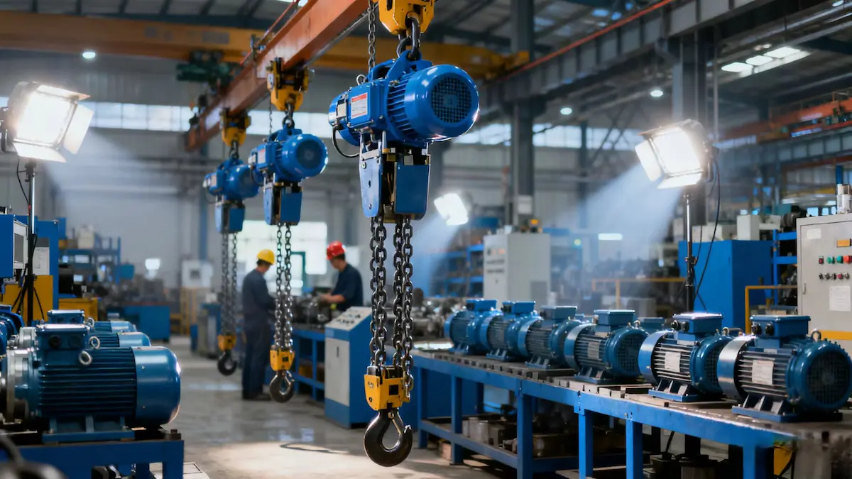 Electric Chain Hoist Manufacturer Factory