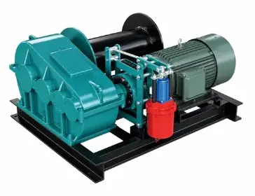 [BTW Series Construction Electric Winch with Reduction Gear and External Motor]