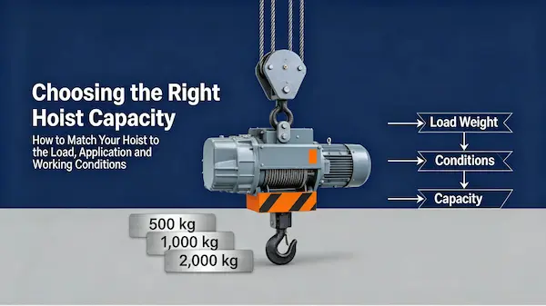 Industrial Hoist Capacity Selection Guide - Kylift