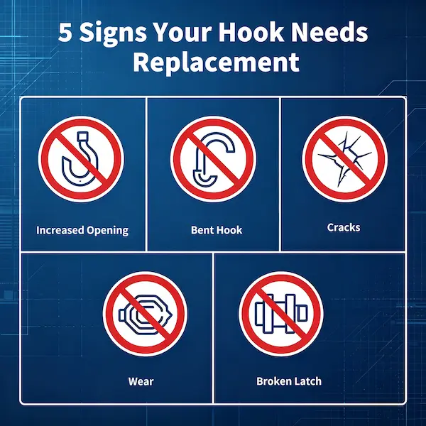 signs hook needs replacement