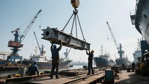 Shipyard heavy lifting
